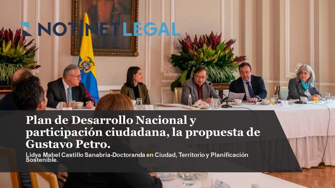 Plan de Desarrollo Nacional y participación ciudadana, la propuesta de Gustavo Petro