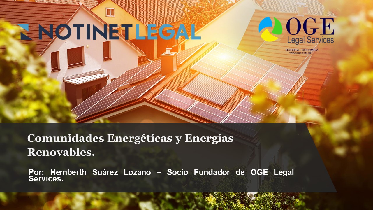 Comunidades Energéticas y Energías Renovables