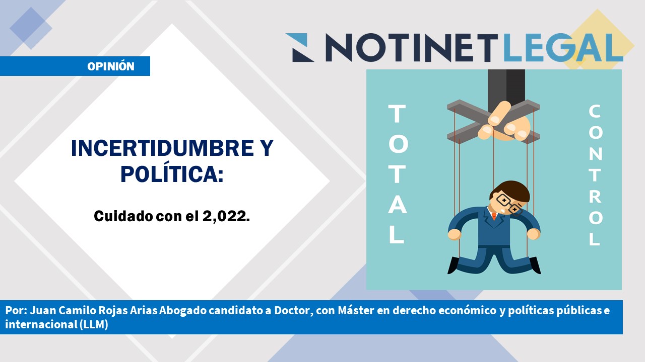 Incertidumbre y política: Cuidado con el 2022