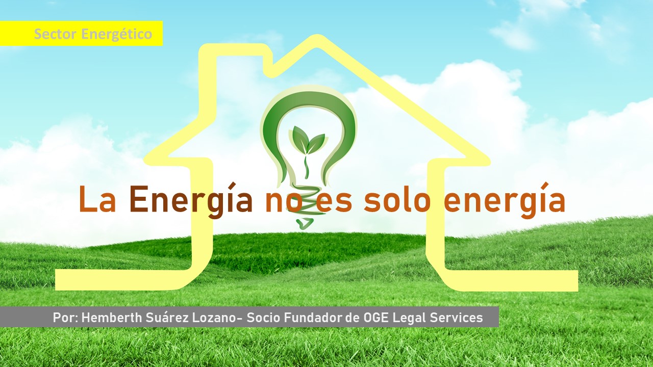 La energía no es solo energía