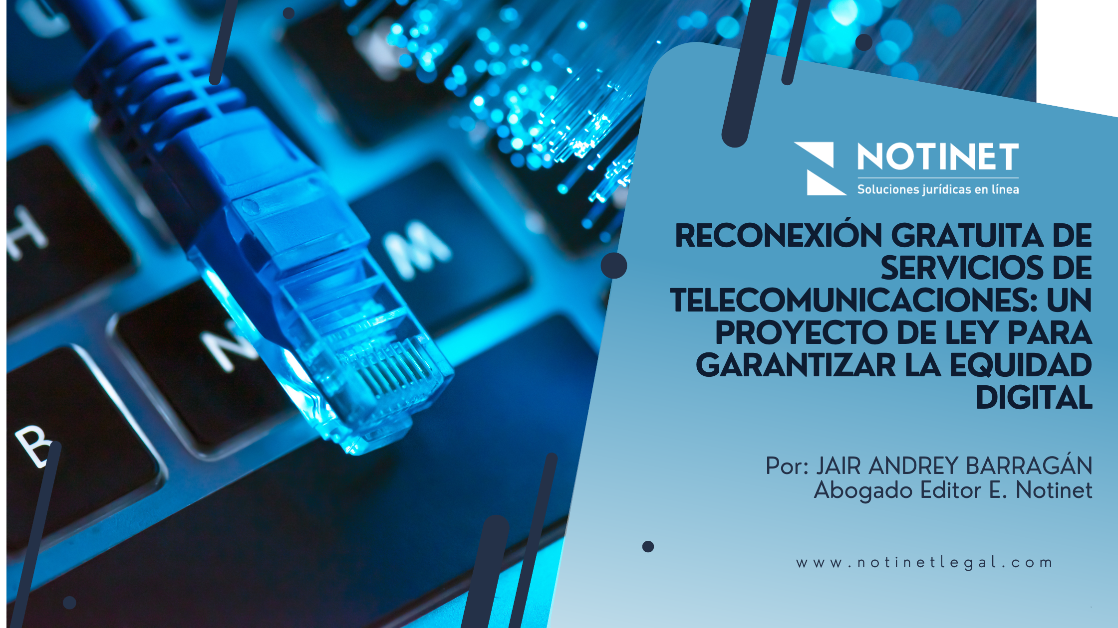 Reconexión gratuita de servicios de telecomunicaciones: Un proyecto de ley para garantizar la equidad digital