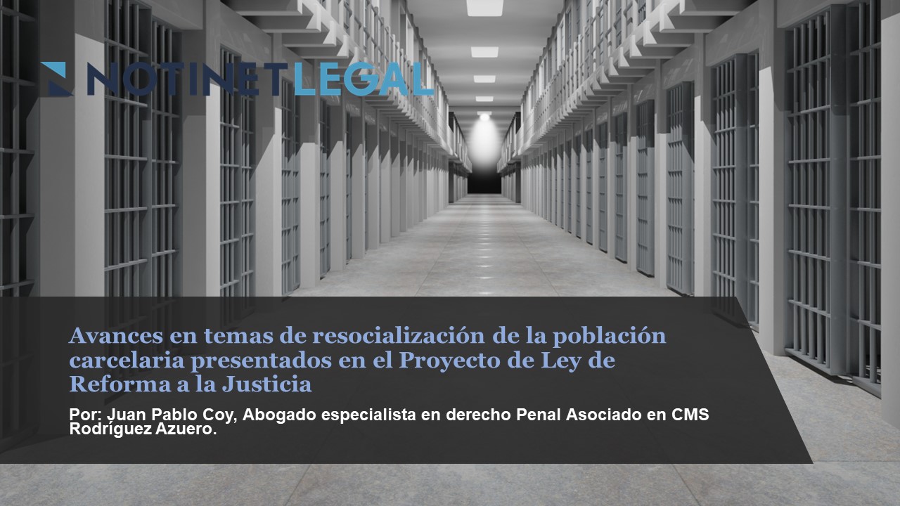 Legal Avances en temas de resocialización de la población